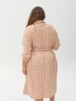 Vestido Greta Beige y negro