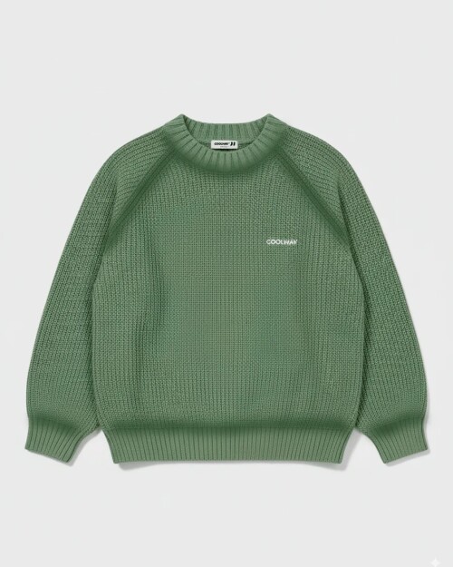 Coolway Buzo Tejido Green Knit Sweater Coolway Buzo Tejido Green Knit Sweater