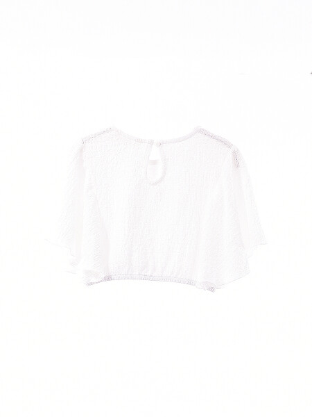 BLUSA VIOLETA GRL BLANCO