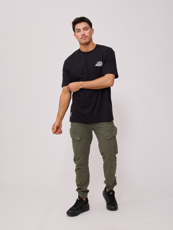 T-SHIRT LYSANDER RUSTY Negro