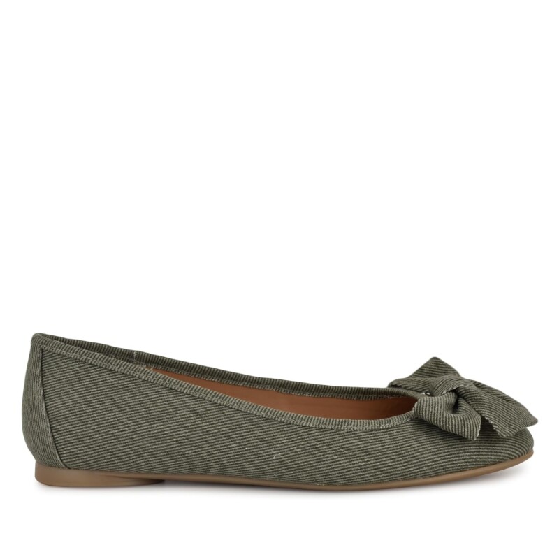 Flats Veronika7 Dark Green 01