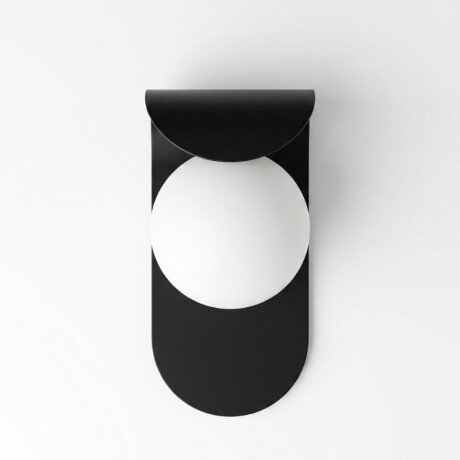 ARTEFACTO DECORATIVO DE PARED CRUX Luminaria De Pared Crux Negro