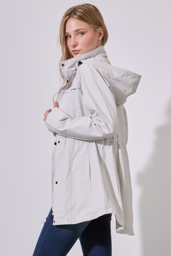 Campera Liviana GRIS CLARO