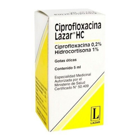 Ciprofloxacina Lazar Gotas â€“ AntibiÃ³tico OftÃ¡lmico Ciprofloxacina Lazar Gotas â€“ AntibiÃ³tico OftÃ¡lmico
