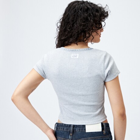 REMERA DANIRA Gris Melange