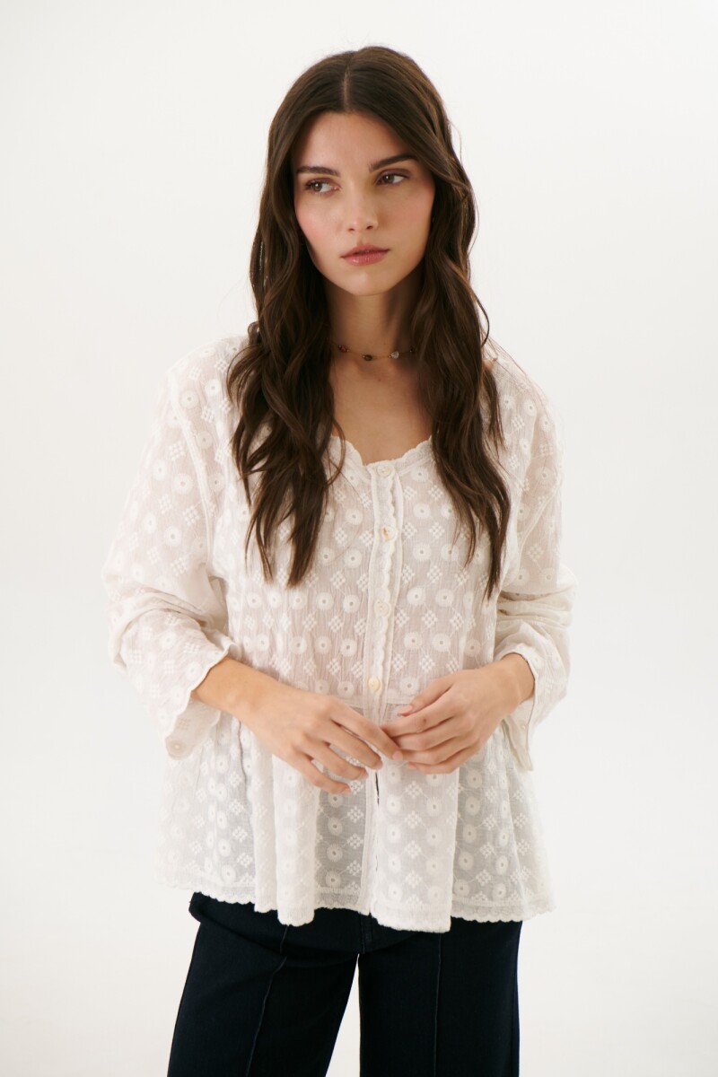 CAMISA BOHEME BLANCO