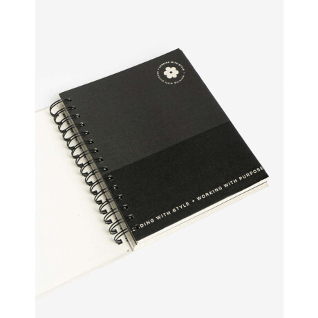 Cuaderno Anillado Estampado 160 Hojas Combinacion Tricolor