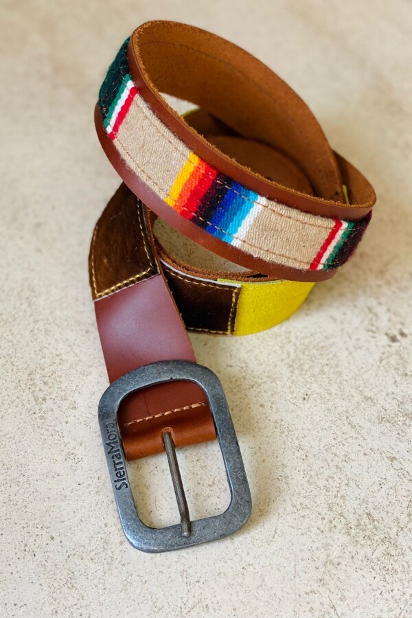 Handcrafted Belt Pistacho