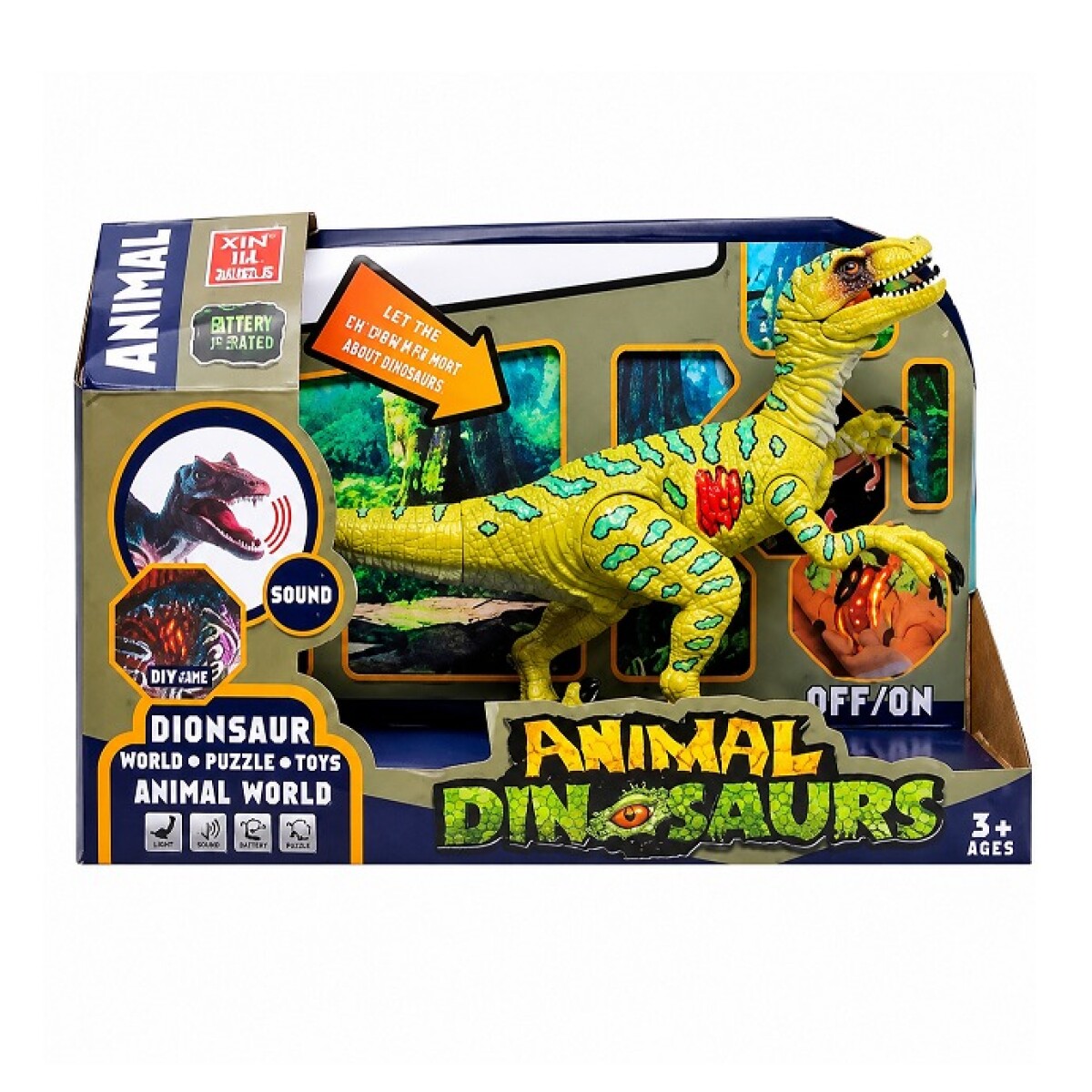DINOSAURIO CON SONIDO 8050 