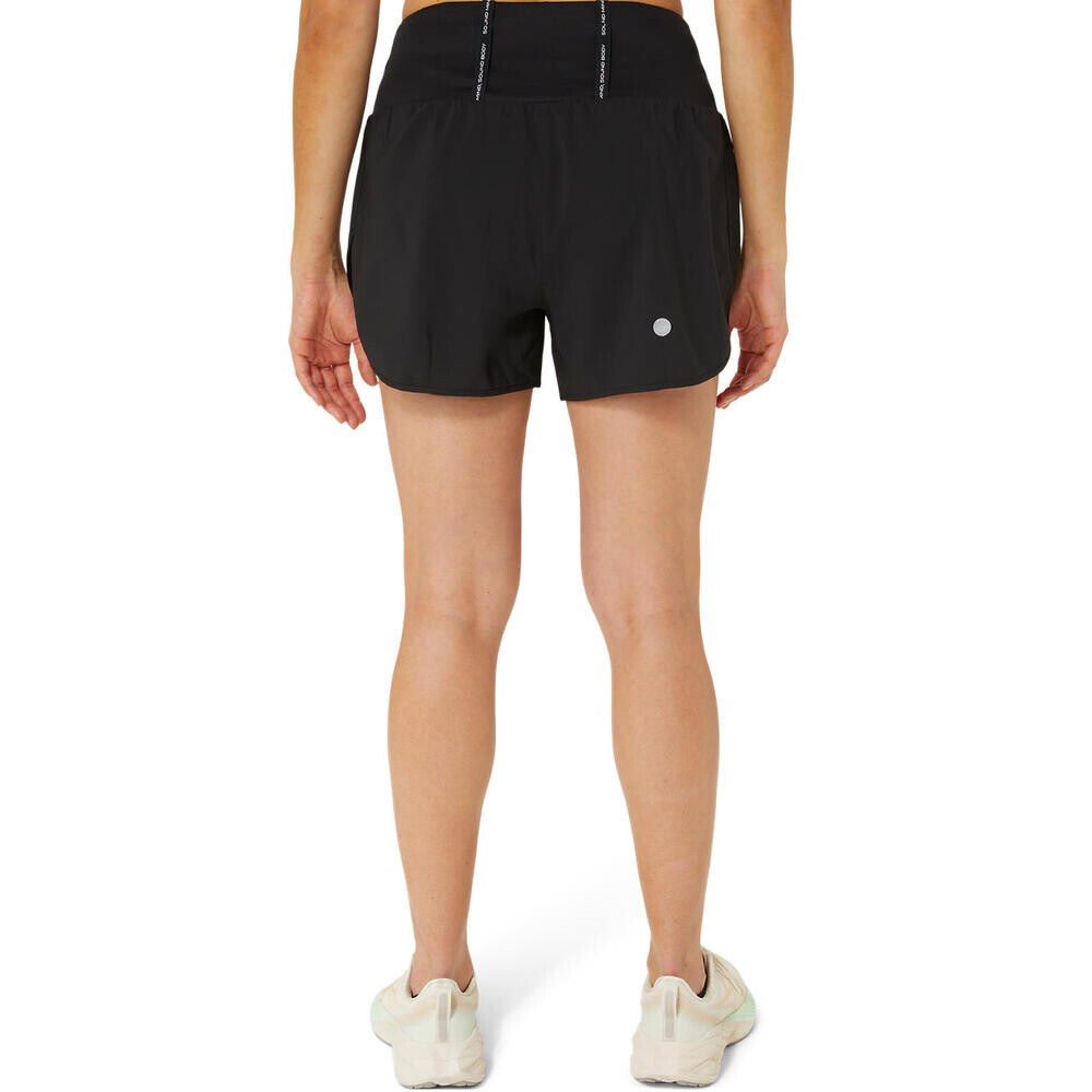 Short Running Road 3.5In Mujer Performance Black