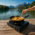 Anafe Portátil A Gas Akane Para Camping 1 Hornalla A.82261 ANAFE A GAS PORTATIL STOVE A.82261