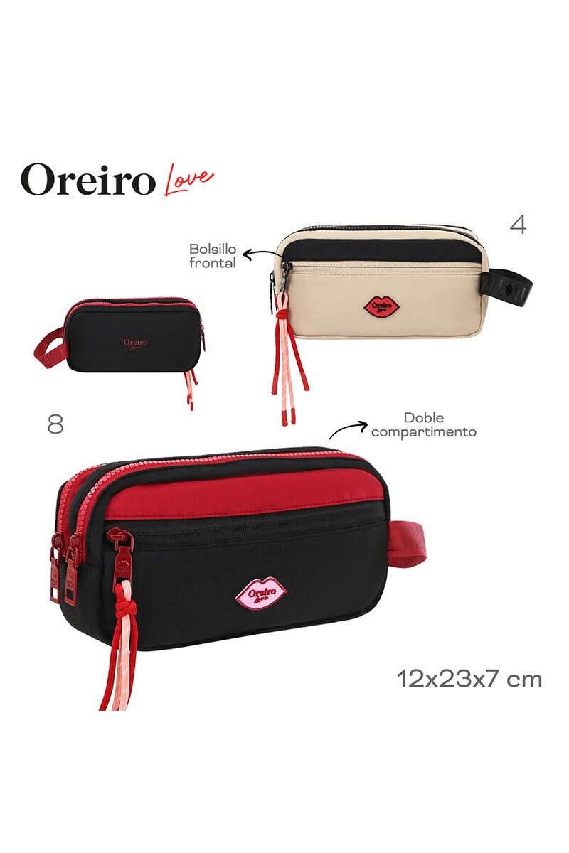 Necessaire Las Oreiro Negro
