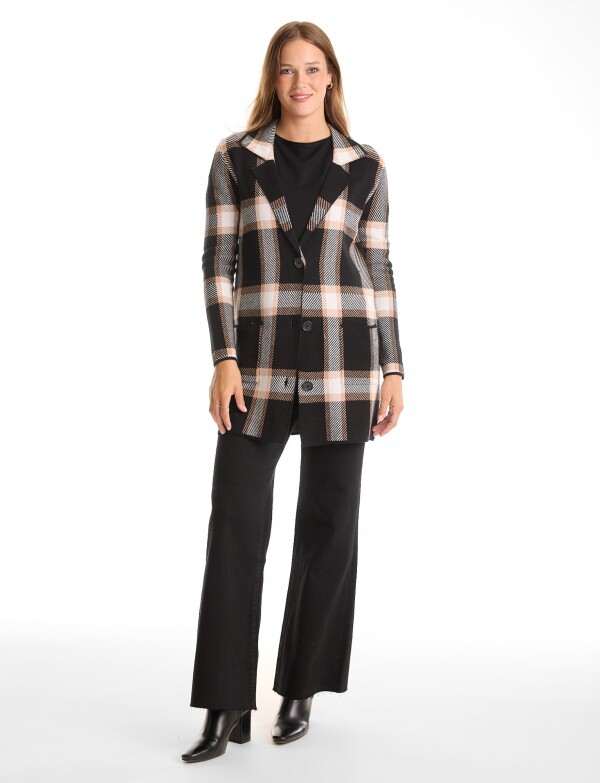 Cardigan Cuadrille MULTI/NEGRO