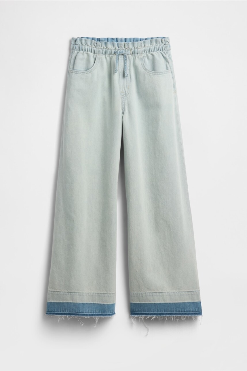 Jean Baggy Niña Light Wash