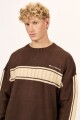 SWEATER STEP UP H-marron