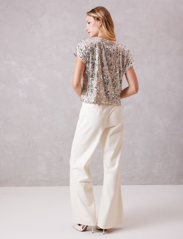 Blusa Noche Lentejuelas DORADO