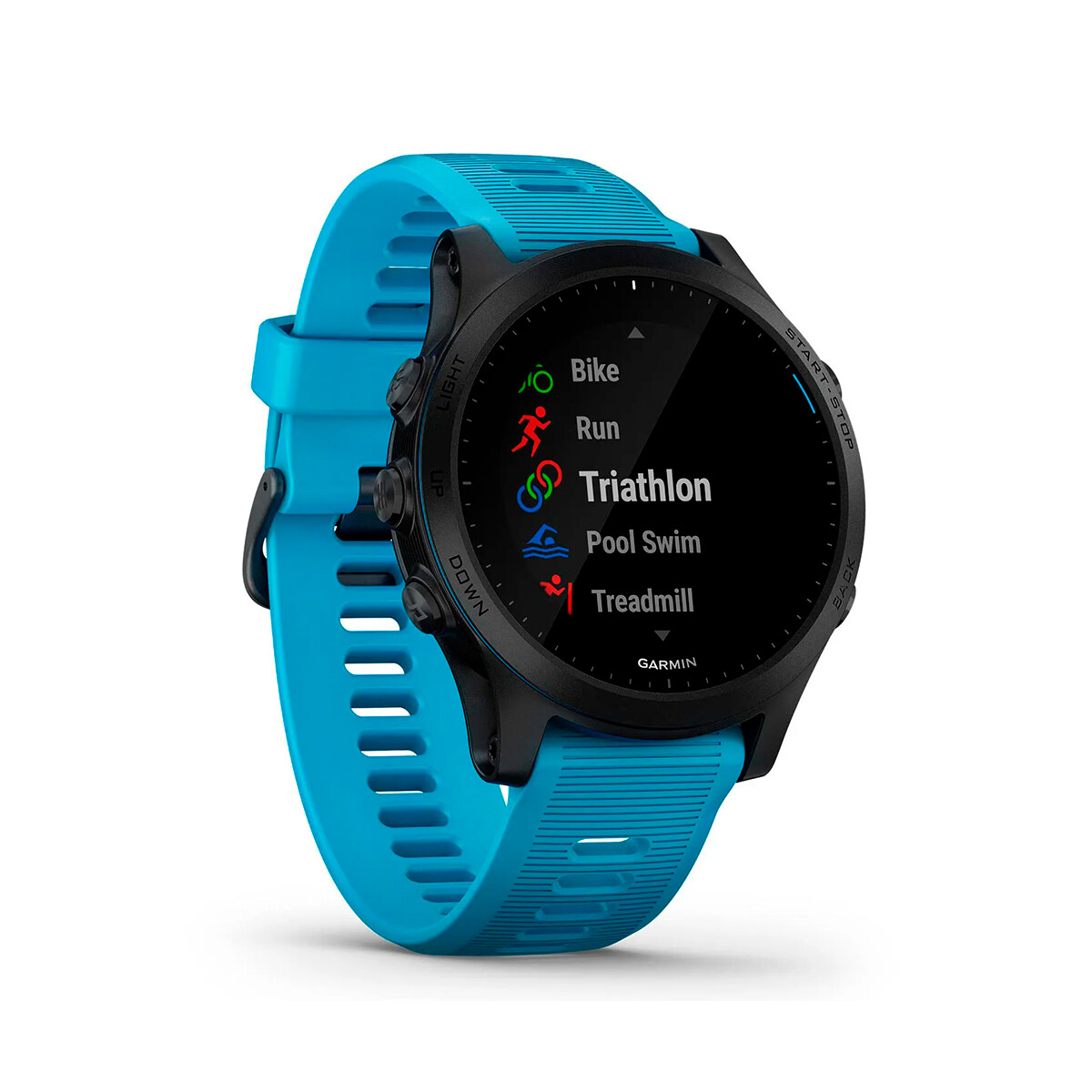 Smartwatch Garmin Forerunner 945 1.2' 47mm Deportivo GPS Wi-Fi Combo con Accesorios para Triatrol Blue