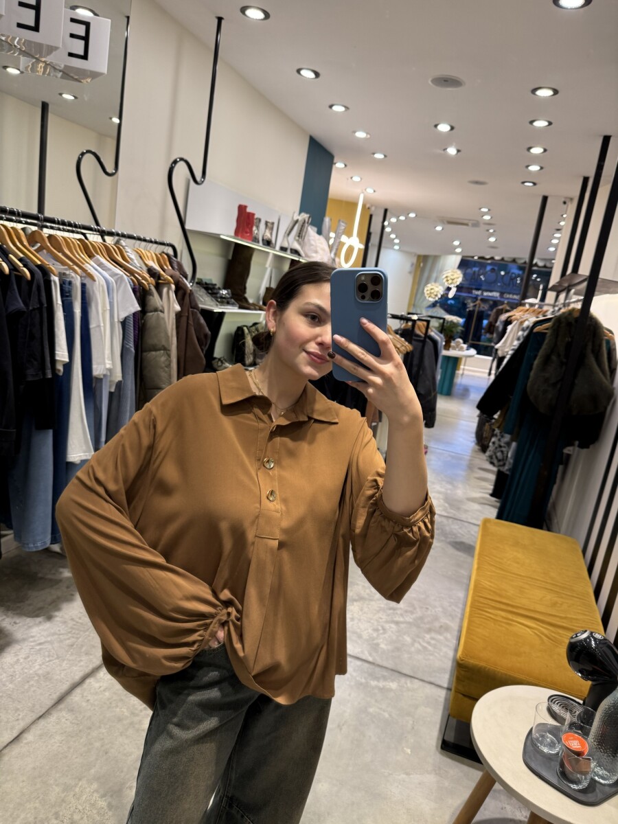 Blusa Merin - MARRON 