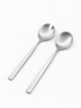 Cuchara Servir Quara, Set 2 Piezas. Plateado