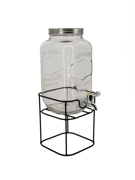 DISPENSADOR DE BEBIDA C/ SOPORTE TRANSPARENTE