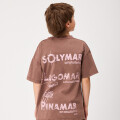 T-SHIRT M/C COSTA DULCE TEEN DIXIE Marrón