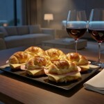 6 Medialunitas de Jamón y Queso 6 Medialunitas de Jamón y Queso