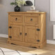 Mueble Estilo Mexicano 2 Puertas 2 Cajones Color CERA NATURAL Mueble Estilo Mexicano 2 Puertas 2 Cajones Color CERA NATURAL