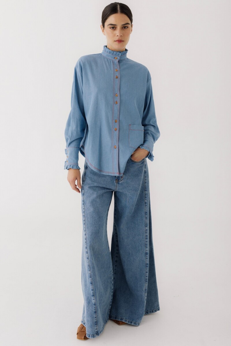 PRE VENTA Camisa Ota Jean Celeste