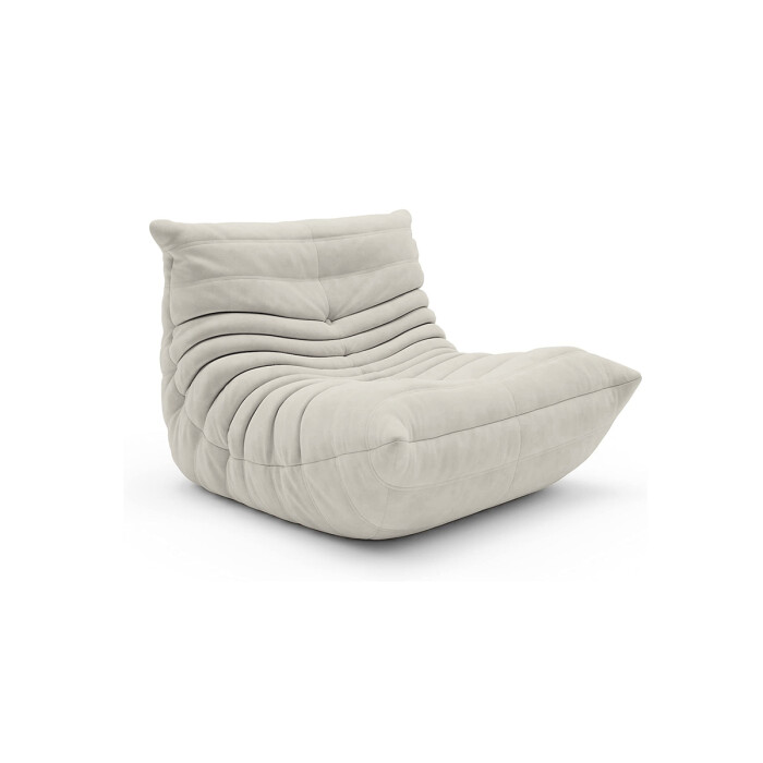Sofá Togo Individual Off White + Isla Sofá Togo Individual Off White + Isla