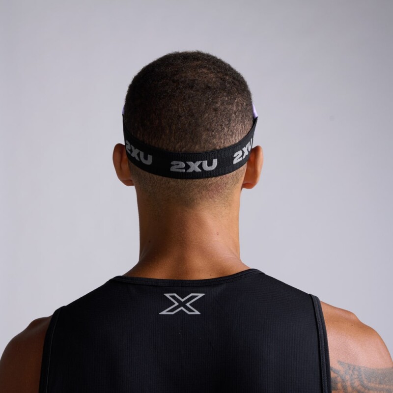 Gorra Running Performance Visor Unisex Grape Fizz/white