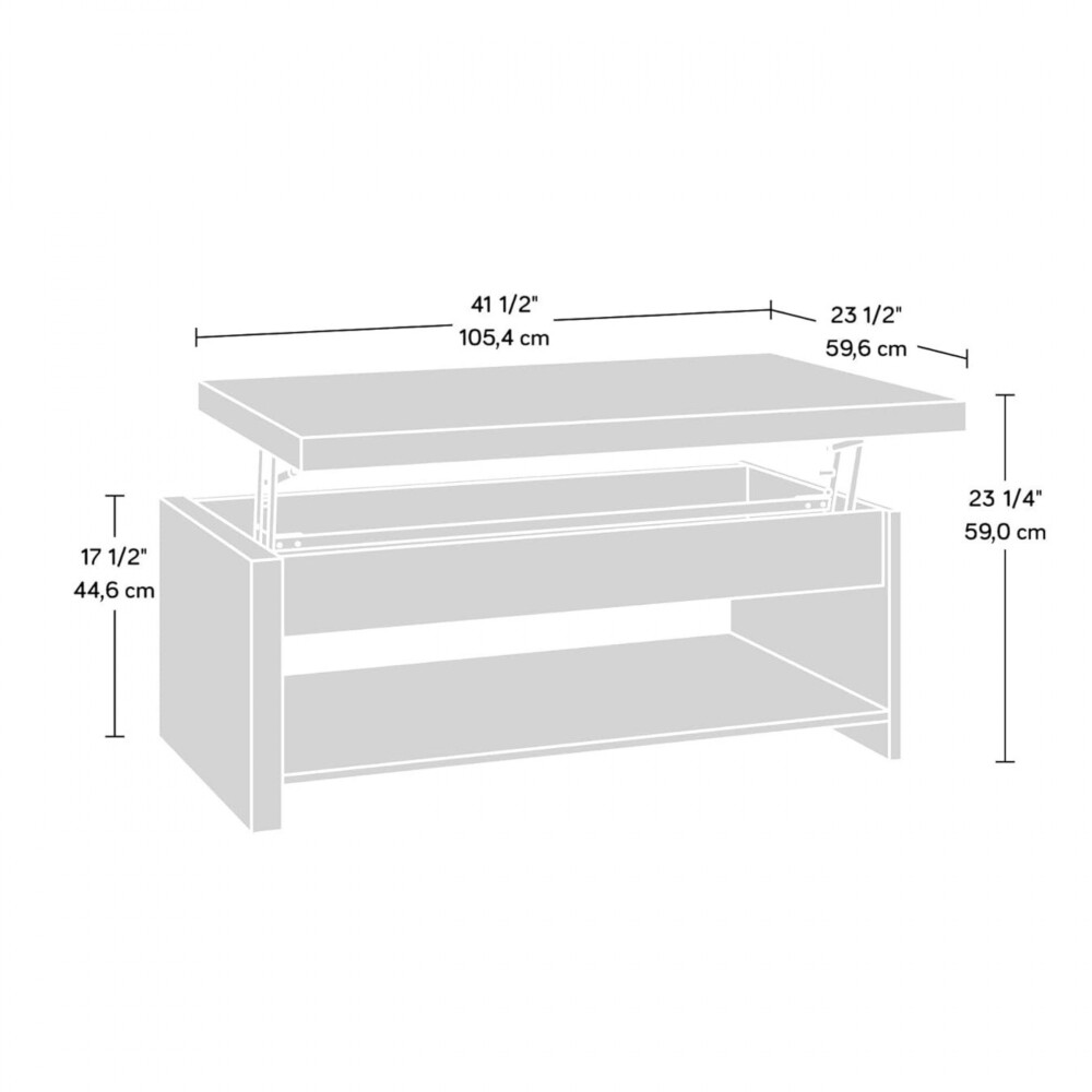 Mesa Ratona Articulada - Sauder - Linea Hudson Court Mesa Ratona Articulada - Sauder - Linea Hudson Court