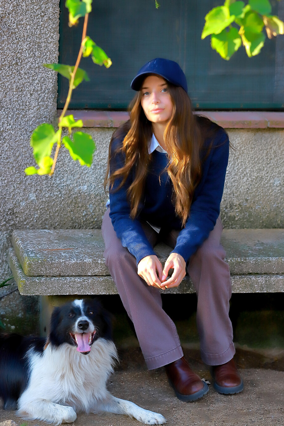 Buzo Polinesia Pesado Azul