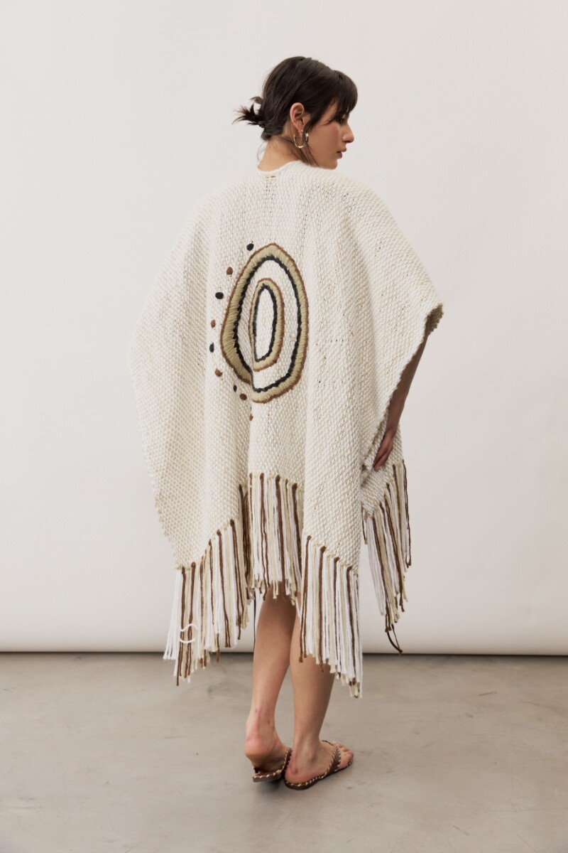 Ruana Mila BEIGE