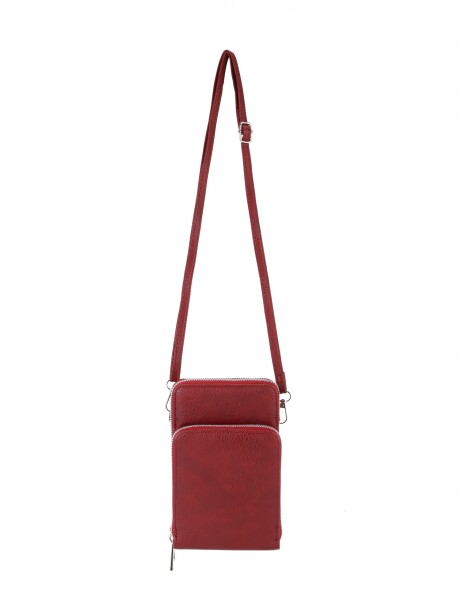 Phone Bag Basics Rojo