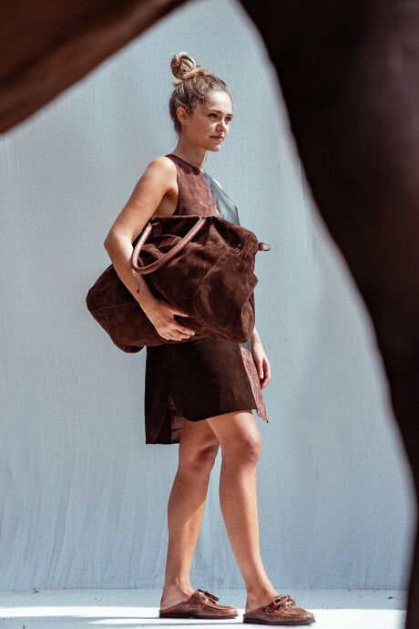 Heart Break Handbag XL Chocolate