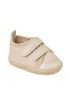 Tenis Con Dos Velcros Bebe Beige