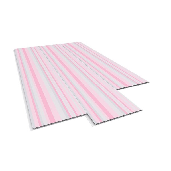 REVESTIMIENTO PVC PARA PARED MODELO LISTRA/VALENT - 0.25X6 MTS / Espesor: 10mm Revestimiento Pvc Para Pared Modelo Listra/valent - 0.25x6 Mts / Espesor: 10mm