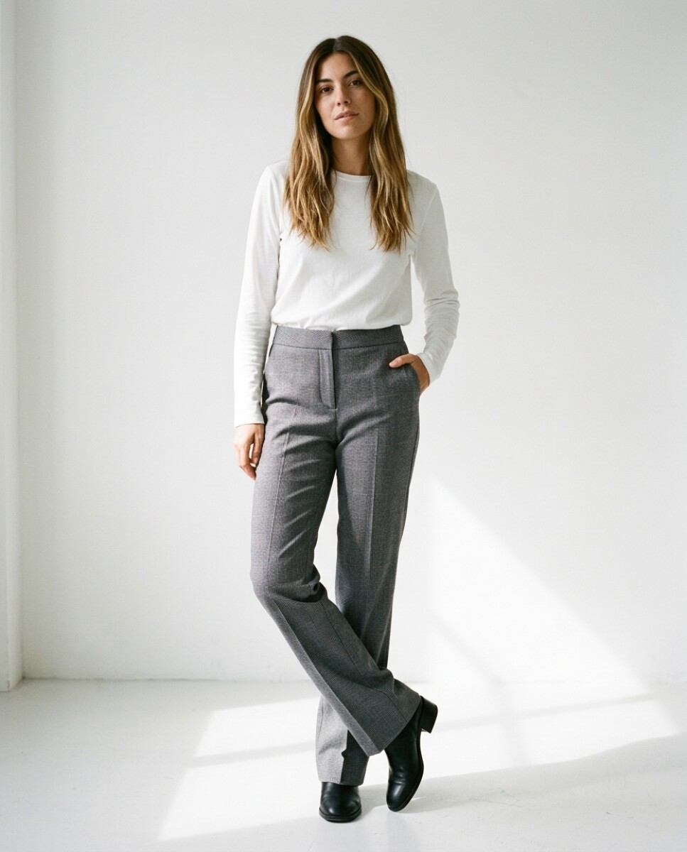 Pantalón Tess - Gris 