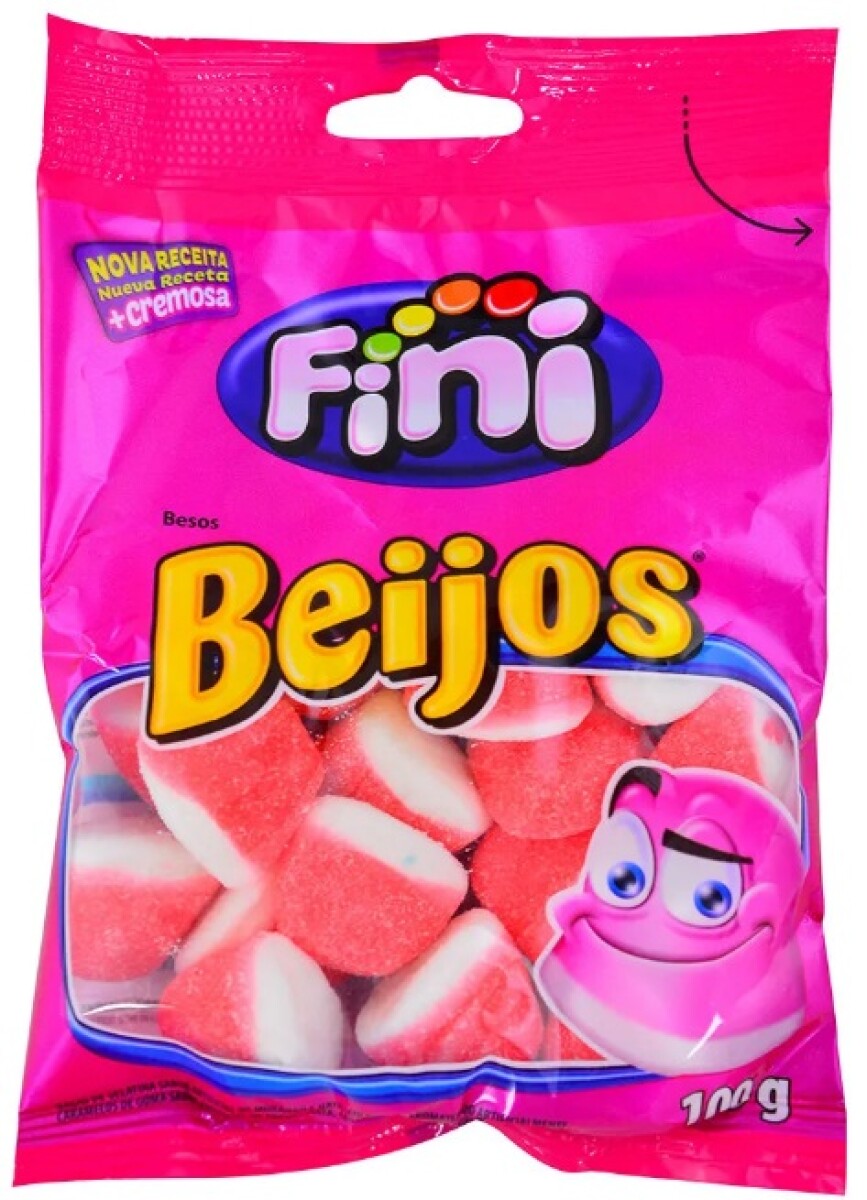 GELATINA FINI 90G BESOS DE FRESA 