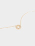 Cadena Corta con Dije Premium Gold Cortos - Dorado