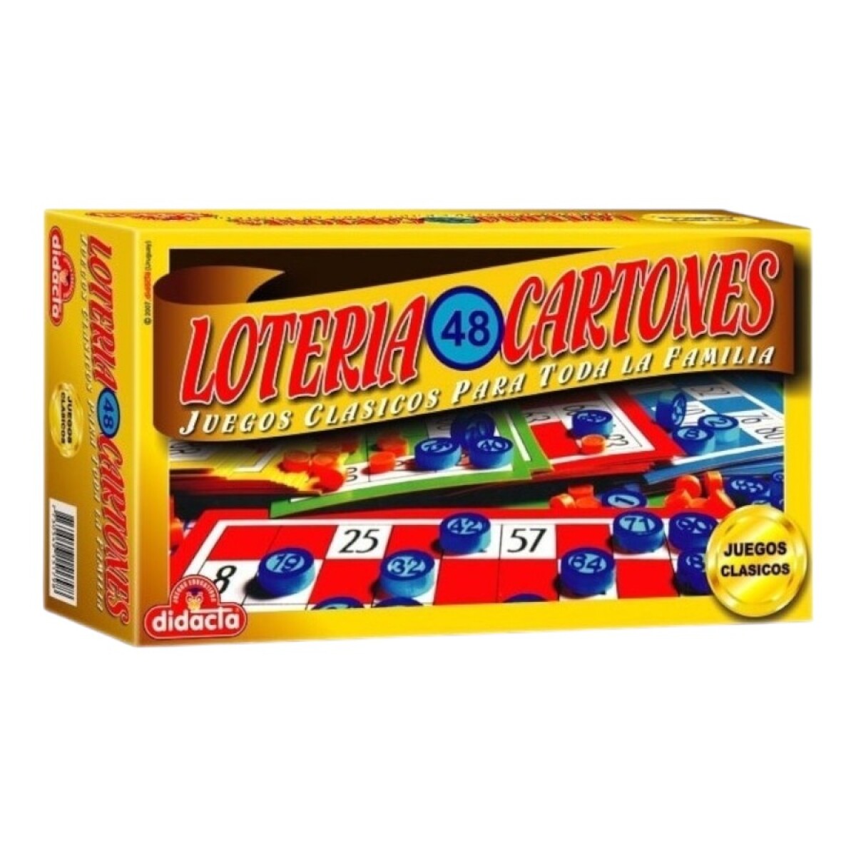 Juego De Lotería Didacta 48 Cartones 