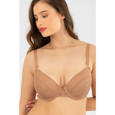 Soutien preformado copa c helecho Antique rose