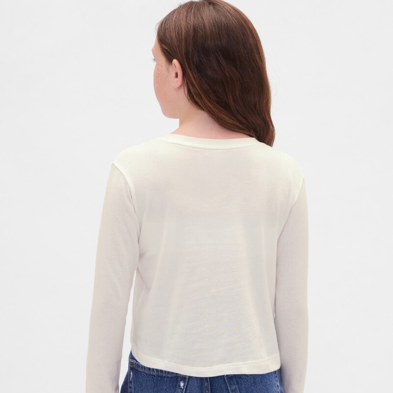 FRCH LS VALUE TEES NEW OFF WHITE