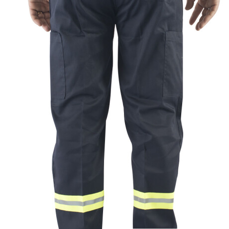 Pantalón de trabajo con reflectivo Grafor Azul marino