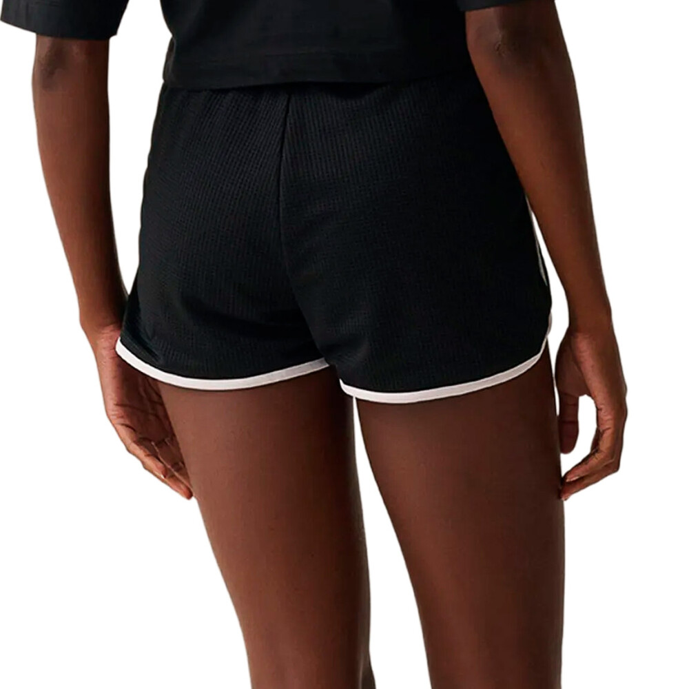 Fila Shorts International Mujer - Negro/Blanco Negro-Blanco