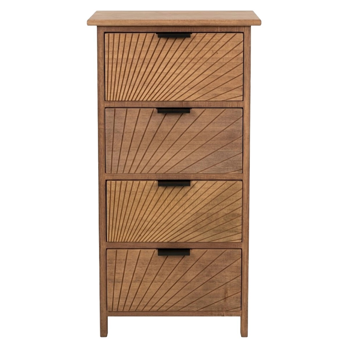 ESTANTE ORGANIZADOR C/4 CAJON MARRON 