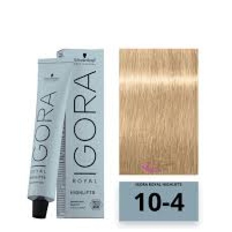 Igora Royal Professional Tintas 10-4 Rubio Platino Beige