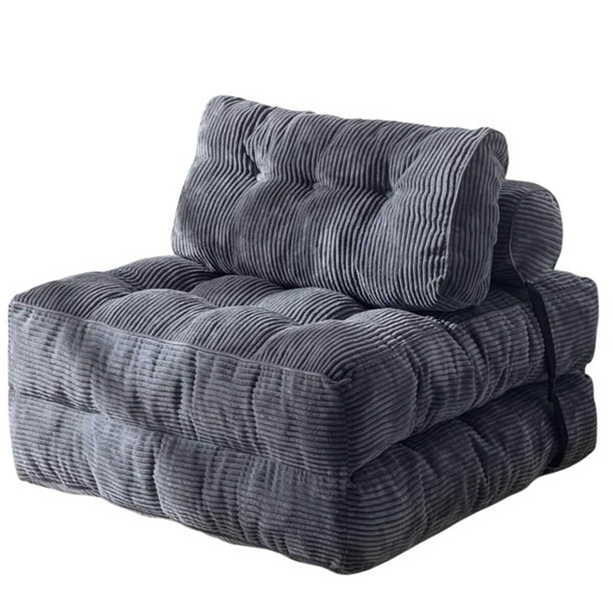 Sofá Sillón Cama Plegable Cloudnest + Almohada Living - Gris 