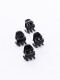 PINZAS SET X 4 NEGRO