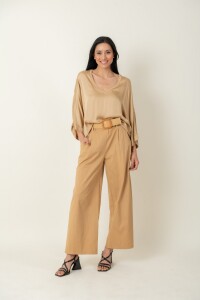 PANTALON OLIVO Camel
